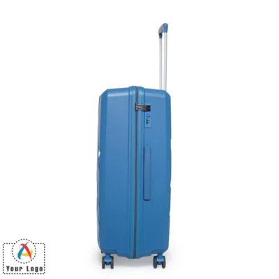 Buy Swiss Military Star Blue Trolley Bag in bulk for Corporate Gifting | Corporate Gyft