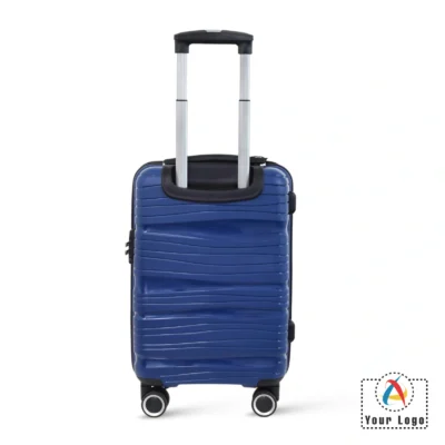 Buy Swiss Military Blue Swirl Cabin Trolley Bag in bulk for Corporate Gifting | Corporate Gyft