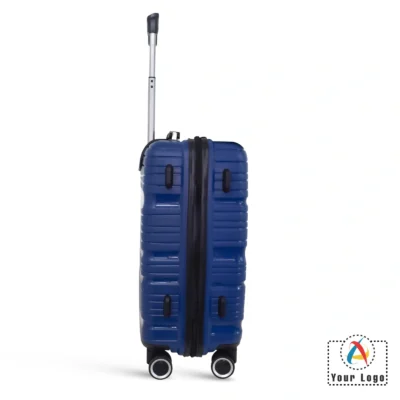 Buy Swiss Military Blue Swirl Cabin Trolley Bag in bulk for Corporate Gifting | Corporate Gyft