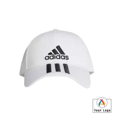 Buy White Baseball Adidas Cap in bulk for Corporate Gifting | Corporate Gyft