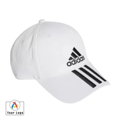 Buy White Baseball Adidas Cap in bulk for Corporate Gifting | Corporate Gyft