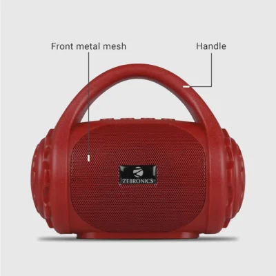 Buy Zebronics Red County 5 Portable Speaker in bulk for Corporate Gifting | Corporate Gyft