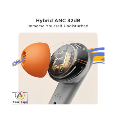 Buy Boat Airdopes 341 ANC Wireless Earbuds in bulk for Corporate Gifting | Corporate Gyft