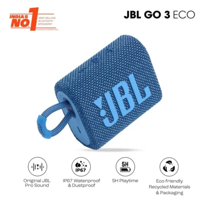 Buy JBL Blue Go 3 Eco Portable Speaker in bulk for Corporate Gifting | Corporate Gyft