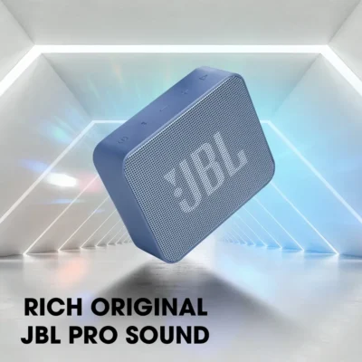 Buy JBL Go Essential Blue Portable Speaker in bulk for Corporate Gifting | Corporate Gyft