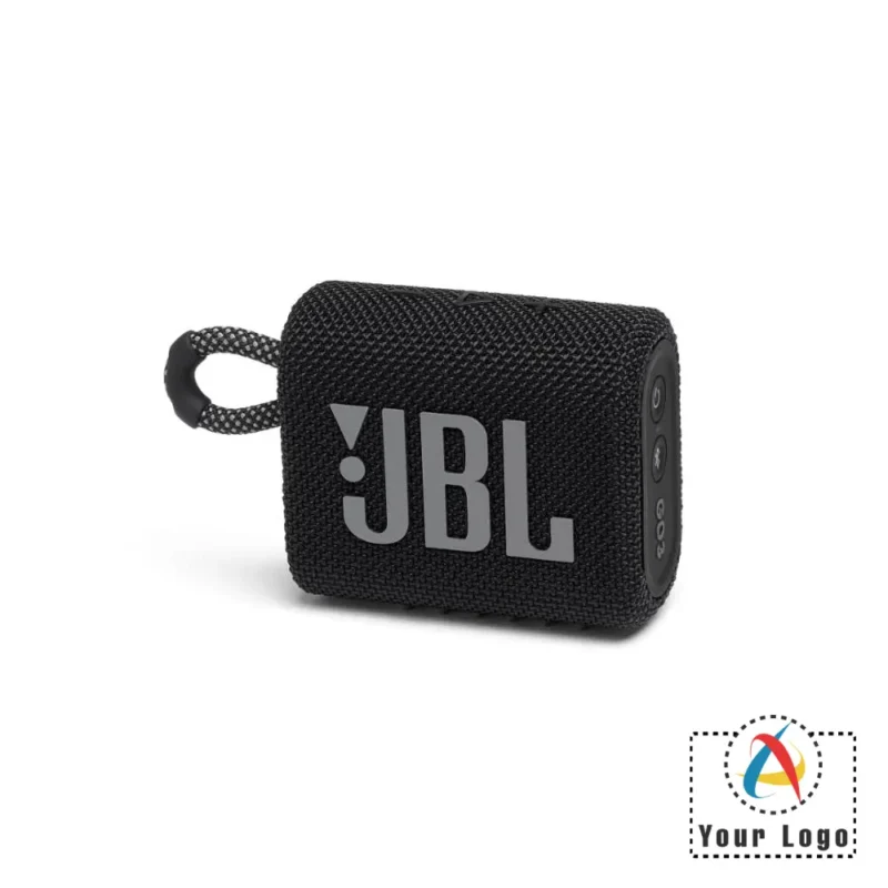 Buy JBL Black Go 3 Eco Portable Speaker in bulk for Corporate Gifting | Corporate Gyft