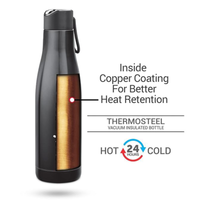 Buy Milton Fame Thermosteel Water Bottle in bulk for Corporate Gifting | Corporate Gyft