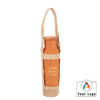 My Kalash Terracotta Bottle with Jute Bag | CorporateGyft