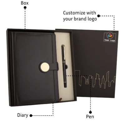 Buy Professional Companion Diary Set in bulk for Corporate Gifting | Corporate Gyft