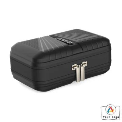 Buy American Tourister Black Mini Conic Kit in bulk for Corporate Gifting | Corporate Gyft