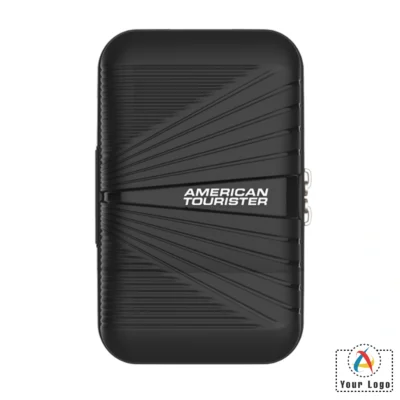 Buy American Tourister Black Mini Conic Kit in bulk for Corporate Gifting | Corporate Gyft