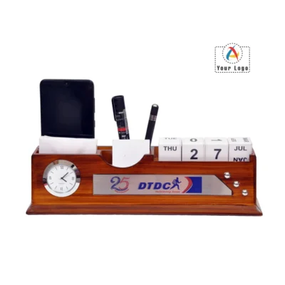 Buy NB Desk Organizer with Calendar in bulk for Corporate Gifting | Corporate Gyft