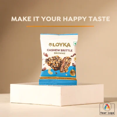 Buy Loyka Cashew Brittle Brownie Treats Box in bulk for Corporate Gifting | Corporate Gyft