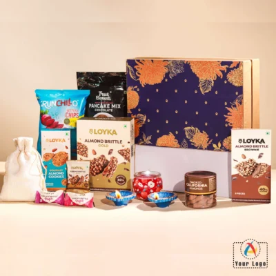 Buy Loyka Floral Royale Hamper Box in bulk for Corporate Gifting | Corporate Gyft