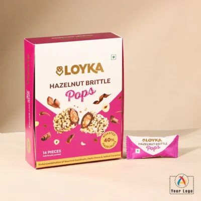 Buy Loyka Hazelnut Brittle Pops Gourmet Box in bulk for Corporate Gifting | Corporate Gyft