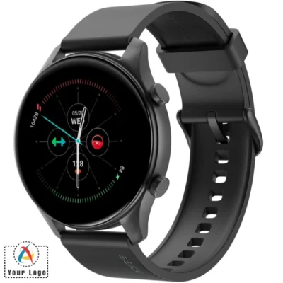 Buy Noise Fit Evolve 2 Black Smartwatch in bulk for Corporate Gifting | Corporate Gyft