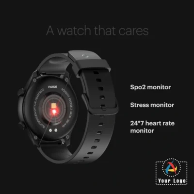 Buy Noise Fit Evolve 2 Black Smartwatch in bulk for Corporate Gifting | Corporate Gyft