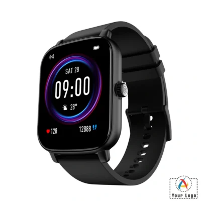 Buy Noise Vivid Call Black Smartwatch in bulk for Corporate Gifting | Corporate Gyft