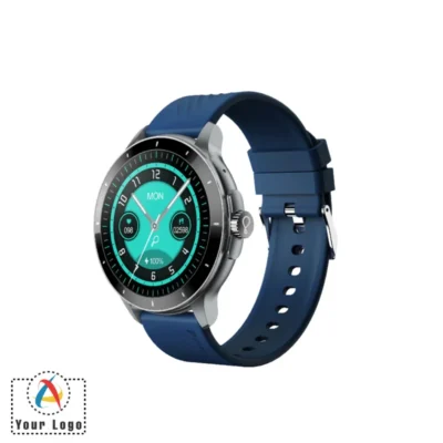 Buy Pebble Polar Blue Smartwatch in bulk for Corporate Gifting | Corporate Gyft