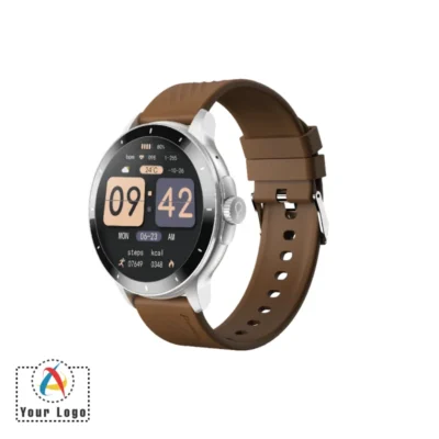 Buy Pebble Polar Brown Smartwatch in bulk for Corporate Gifting | Corporate Gyft