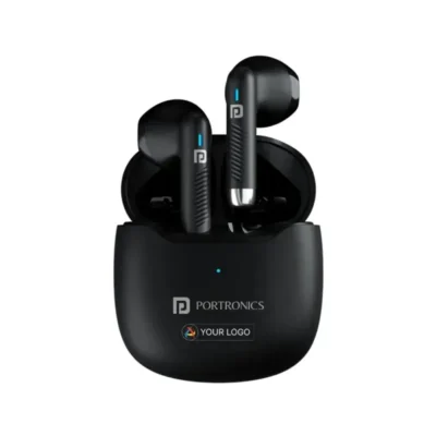 Buy Portronics Harmonics Twins S12 Wireless Earbuds in bulk for Corporate Gifting | Corporate Gyft