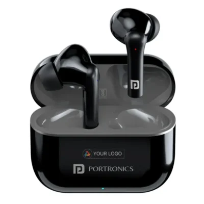 Buy Portronics Harmonics Twins S6 Bluetooth Earbuds in bulk for Corporate Gifting | Corporate Gyft