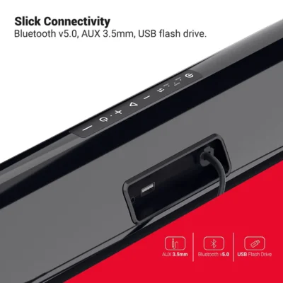 Buy Portronics Sound Slick 7 Bluetooth Soundbar in bulk for Corporate Gifting | Corporate Gyft