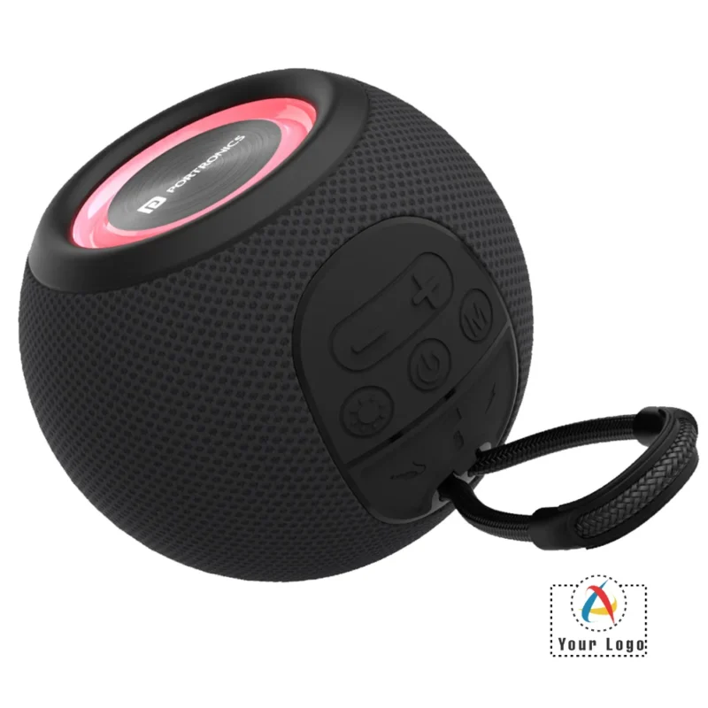 Buy Portronics Resound Wireless Speaker with FM Radio in bulk for Corporate Gifting | Corporate Gyft