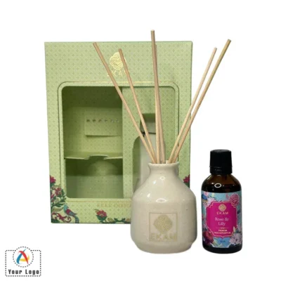 Buy Ekam Reed Diffuser Set in bulk for Corporate Gifting | Corporate Gyft