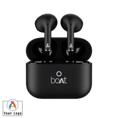 Buy BoAt Airdopes Joy Black Wireless Earbuds in bulk for Corporate Gifting | Corporate Gyft