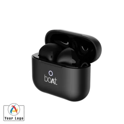 Buy BoAt Airdopes Joy Black Wireless Earbuds in bulk for Corporate Gifting | Corporate Gyft