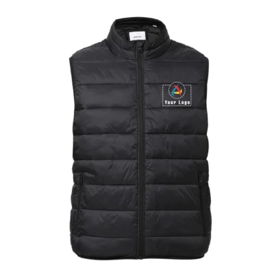 Buy Jack & Jones® Sleeveless Puffer Jacket in bulk for Corporate Gifting | Corporate Gyft