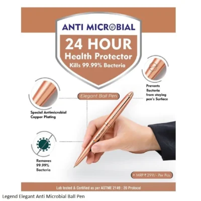 Buy Legend Anti Microbial Elegant Ball Pen in bulk for Corporate Gifting | Corporate Gyft