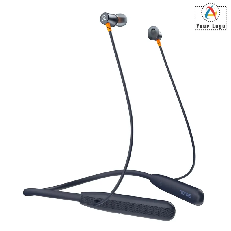 Buy Noise Blue Neckband Airwave Earphones in bulk for Corporate Gifting | Corporate Gyft