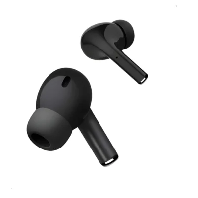 Buy Pebble Zen Buds Black in bulk for Corporate Gifting | Corporate Gyft