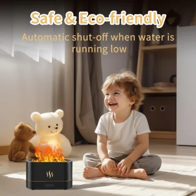 Buy Fire Flame Ultrasonic Humidifier in bulk for Corporate Gifting | Corporate Gyft