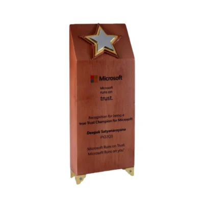 Buy Star of Trust Trophy - 109 in bulk for Corporate Gifting | Corporate Gyft