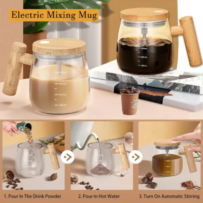 Buy Hot Stirrer Automatic Mixing Cup with Warmer in bulk for Corporate Gifting | Corporate Gyft