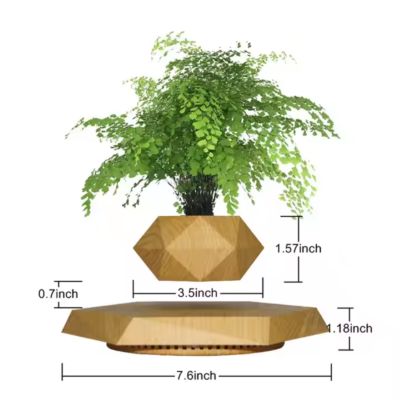 Buy Leviation Magnetic Levitating Floating Plant Holder in bulk for Corporate Gifting | Corporate Gyft