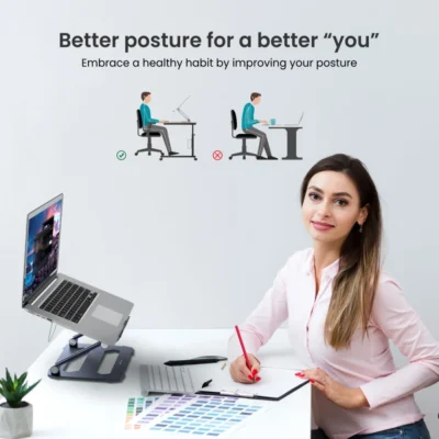 Buy Portronics My Buddy K10 Laptop Stand in bulk for Corporate Gifting | Corporate Gyft