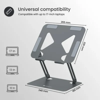 Buy Portronics My Buddy K7 Laptop Stand in bulk for Corporate Gifting | Corporate Gyft