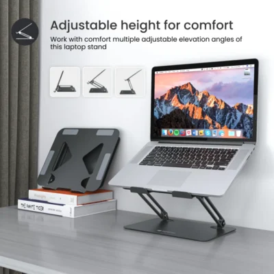 Buy Portronics My Buddy K7 Laptop Stand in bulk for Corporate Gifting | Corporate Gyft