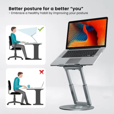 Buy Portronics My Buddy K8 Laptop Stand in bulk for Corporate Gifting | Corporate Gyft