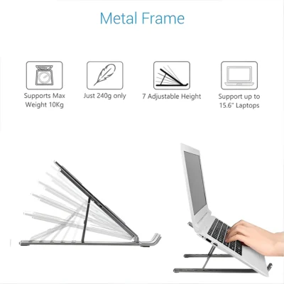 Buy Portronics My Buddy K Laptop Stand in bulk for Corporate Gifting | Corporate Gyft