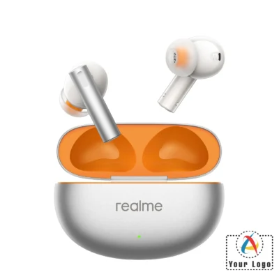 Buy Realme Silver Buds Air 6 True Wireless Earbuds in bulk for Corporate Gifting | Corporate Gyft