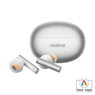 Buy Realme Silver Buds Air 6 True Wireless Earbuds in bulk for Corporate Gifting | Corporate Gyft