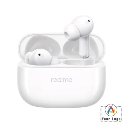 Buy Realme T310 White True Wireless Earbud in bulk for Corporate Gifting | Corporate Gyft