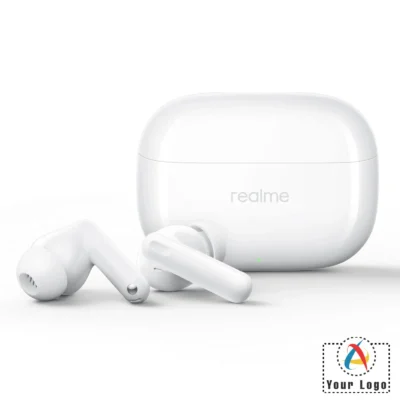 Buy Realme T310 White True Wireless Earbud in bulk for Corporate Gifting | Corporate Gyft