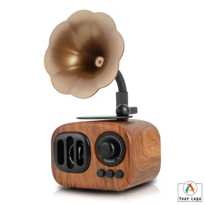 Buy Retro Phonograph Bluetooth Speaker in bulk for Corporate Gifting | Corporate Gyft