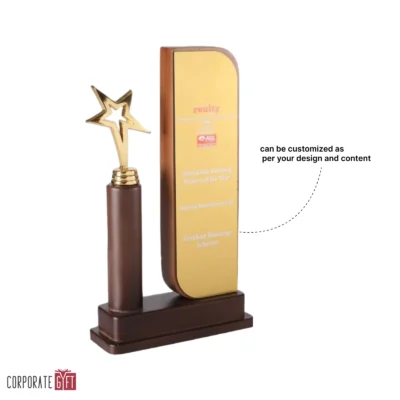 Buy Shining Milestone Trophy - 121 in bulk for Corporate Gifting | Corporate Gyft